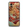 Chinoiserie Loong Flower Dragon Phone Case Cover for Xiaomi Mi 17 15 14 13 12 11 Ultra 15T 14T 13T 12T 11T Pro Lite 5G Soft TPU