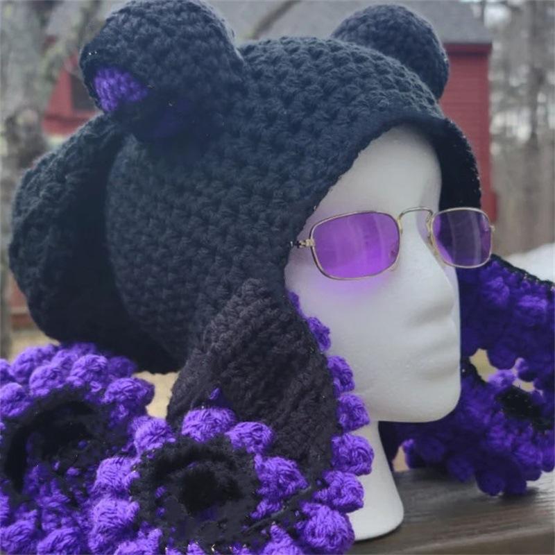 Новая вязаная крючком клоунская шляпа ручной работы — фото 16