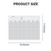 M-Modern-A3 Magnetic Whiteboard Dry Erase Calendar Set Whiteboard Weekly Planner For Refrigerator Fridge Kitchen Home 17X12 Inch