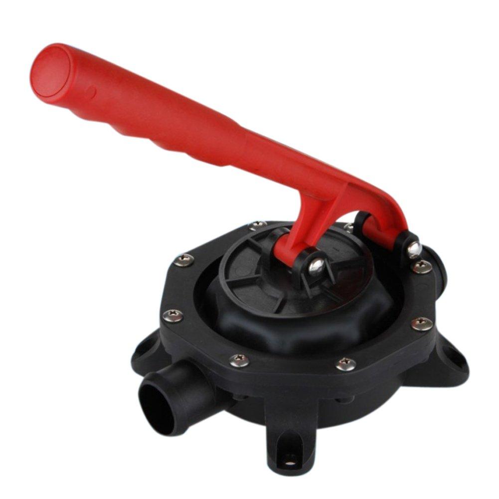 

TeamTop Manual Hand Bilge Pump 720GPH (2724LPH) Position Handle for Bilge , Salt, , Waste and Diesel Transfer (Red)