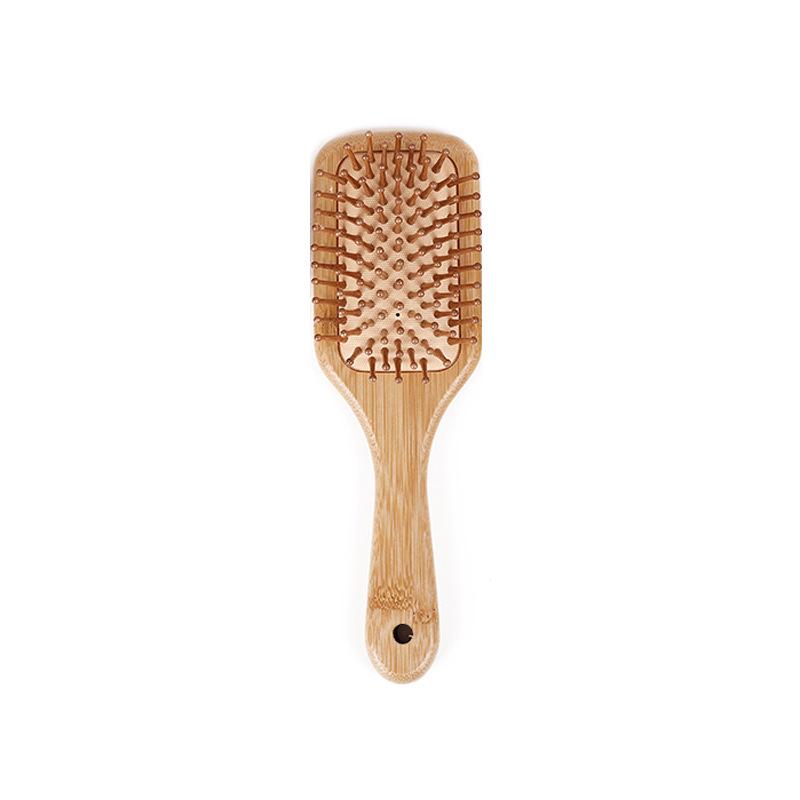 TEMU Wood Air Cushion Comb Cross-border Nanzhu Hair Comb Anti-static Hair Comb Large Board Comb Massage Comb x Comb Bamboo