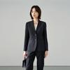 Women's Slim Fit Notched Lapel Business Suit Set