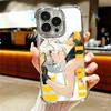 Zenless Zone Zero ZZZ Desgin Soft Phone Case For iPhone 15 16 17 Air 14 Pro Max 16E Plus 13 12 Mini Plating Anti-Fall Fundas