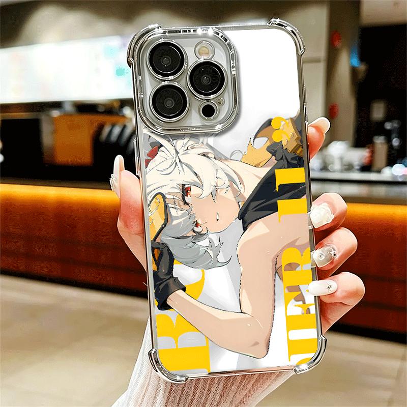 Zenless Zone Zero ZZZ Desgin Soft Phone Case For iPhone 15 16 17 Air 14 Pro Max 16E Plus 13 12 Mini Plating Anti-Fall Fundas