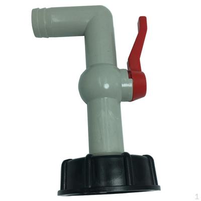 Adaptador de Grifo de Válvula de Tanque de 1000 L Adaptador de Agua del Grifo Grueso Interno de 60 mm