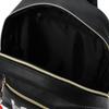 PU backpack with heart charm