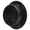 100 75mm Air Conditioning Outlet with Grille Black Round for Bus RVs Electric Car