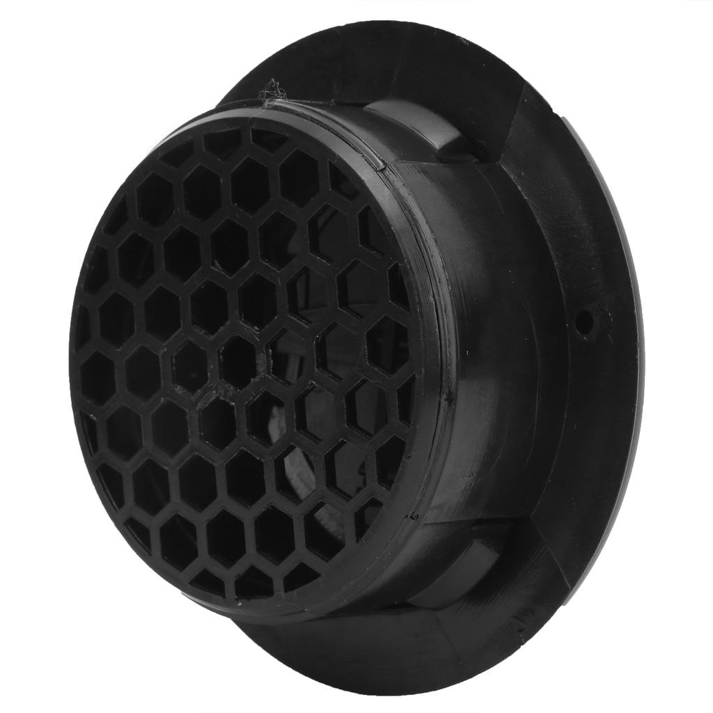 100 75mm Air Conditioning Outlet with Grille Black Round for Bus RVs Electric Car