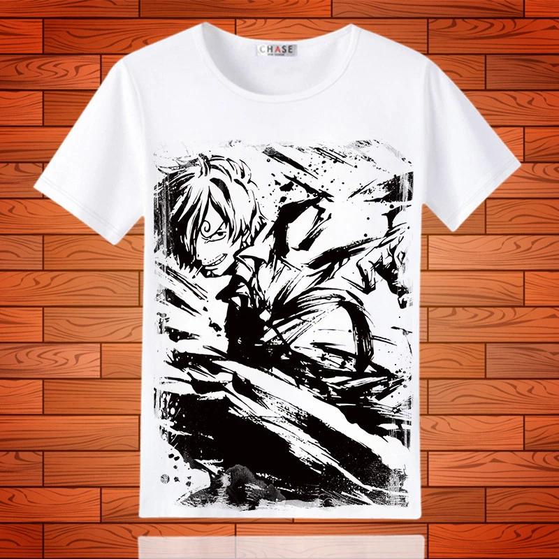 Cosplay One Piece Sanji Anime Manga T-Shirt Shirt Costumes Polyester New S