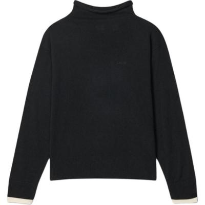 Levis Winter Warm Series Casual Comfortable Versatile High Neck Long Sleeve Sweater Women Sweater 0051N-0002