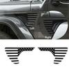 2Pcs Fender Sticker Accessories For Jeep Wrangler JL/JT Gladiator 2018To US