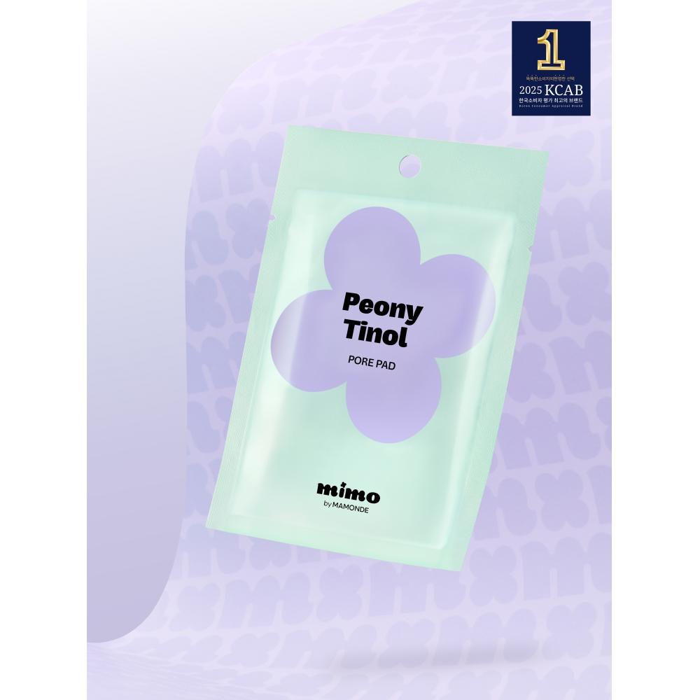 [navi Zone Pore Pad] Mimo By Mamonde Peanny Tinol Pore Pad 3 Sheets  Amorepacific 