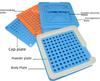 Placa de llenado manual de cápsulas con 100 orificios para cápsulas de tamaño 0
