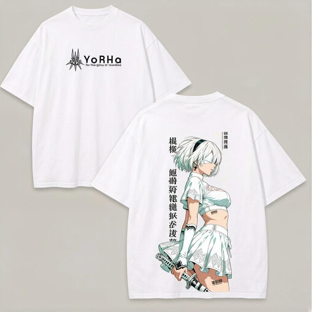 NieR Anime Fans TShirt Unisex Unique Clothing Ideal for Anime Enthusiasts HighQuality Apparel Bestselling Product