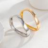 Minority Design Spring Bangles Metal Exaggerated Bracelet Cute Wide Open Bangle  Decoration