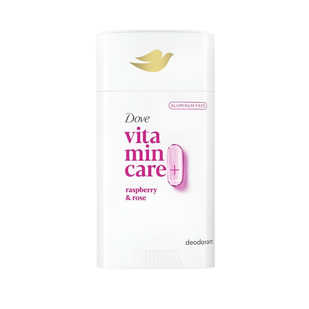 Dove VitaminCare+ Aluminum Free Deodorant Stick 74g (Lavender & Chamomile / Raspberry & Rose) 01 Raspberry & Rose