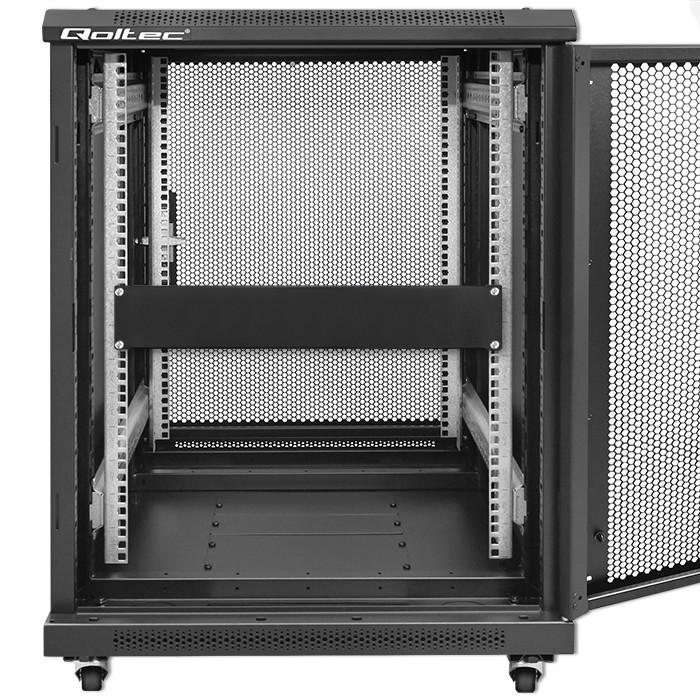 Qoltec Solidny Stalowy Panel Zaślepiający Do Szaf Rack 19" | 2U