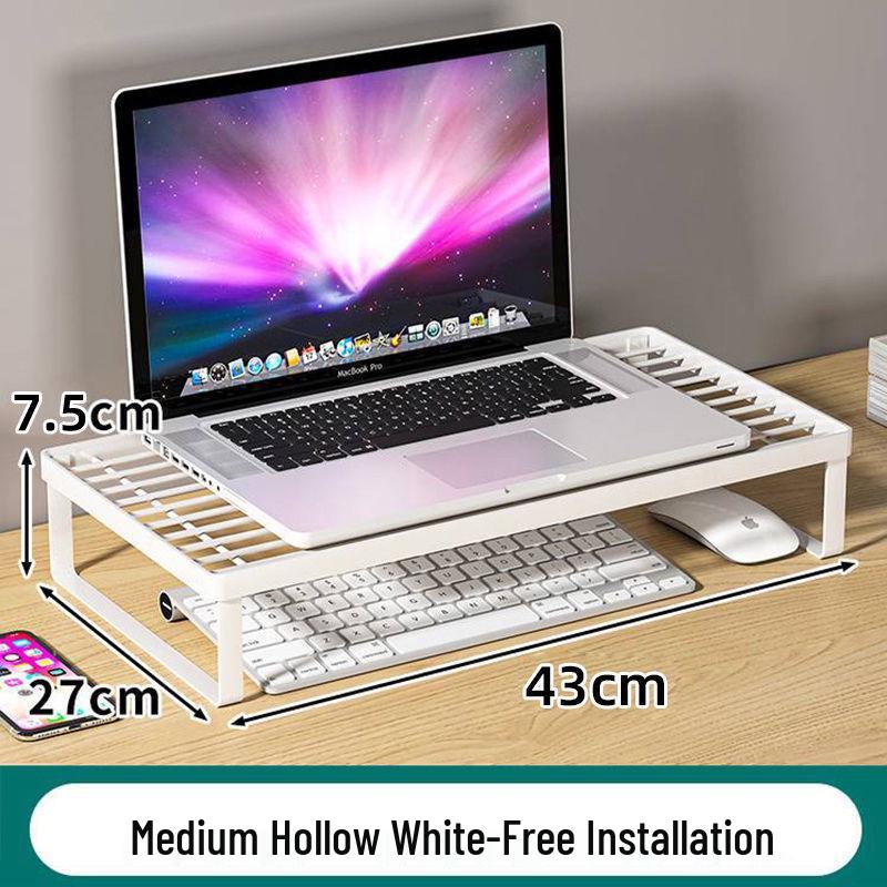 Laptop Stand with Heat Dissipation for Office or Dormitory Desktops
