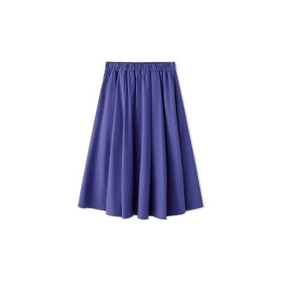 Woven Breathable Skin-Friendly Casual Long Skirt Women Skirts L226W109-04QJ