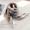 53Cm 100% mulberry silk square scarf classical printed small square scarf