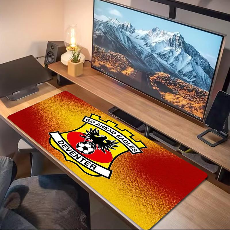 Go Ahead Eagles Print  Cushion Non-slip Laptop Tablet Big Mousepad XXL Mat Mini PC Playmat With Lock edge