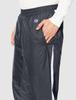 Champion Windproof Long Pants with Size L Men's Warm, Water-Repellent, One-Point Logo, C3-WSD02, Black,