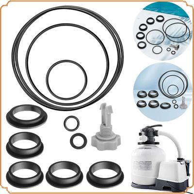 Sand Filter Pump Seal Gasket Parts Air Release Valve & O-Rings for Intex Sand Filter Pump Seal Gasket Kit