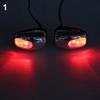 1 Pair Auto LED Light Windshield Windscreen Jet Spray Nozzle Wiper Washer Lamp Automobile Water Spray Lamp Car Accessories