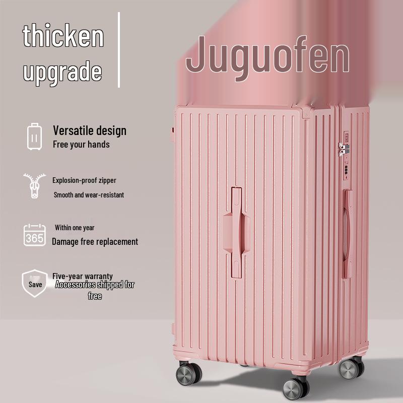 2026 Multifunctional 24-inch Durable Trolley Case with Combination Lock for Students' Travel