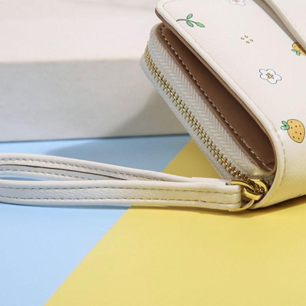 Hasp Folding Women Wallet Zipper Purse Bag Fashion Short Wallet  Ladies