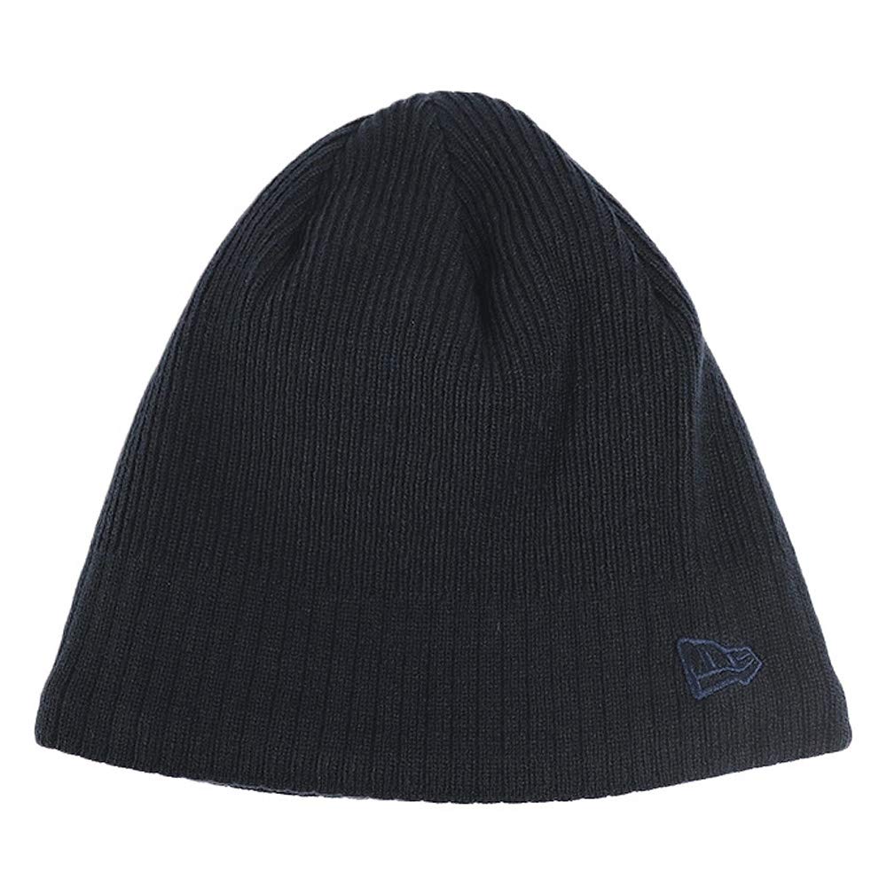 New Era Knit Cap with Flag and Navy Blue Logo, Men's Women's, [Used]