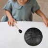 3 Zoll 6-Ton Stahl Yoga Trommel mit Holzschlägel Schlaginstrument Handpan für Aufführungen