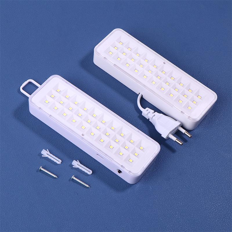 30 Led Beads Emergency Evacuation Light Fire Fighting Lamp Wall-Mounted Smart Led Bulb Dimmable Power Failure Emergency Lighting