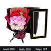 18 Rose Soap Flower Bouquet Gift Box for Qixi Valentine's Day