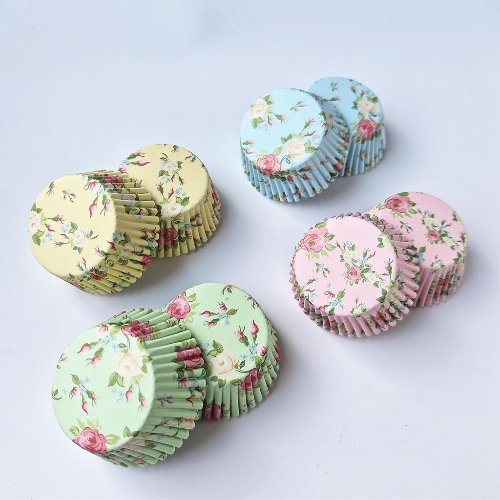 Xue Meiniang Multi-color Cake Paper Cups - 100 Sheets