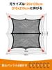 SANLIKE Cargo Net, Highly Elastic Truck Bed Cargo Mesh Organizer, Car Luggage Net, Roof Carrier, Touring Net, Hooks Included (Double Layer, 120*120cm)