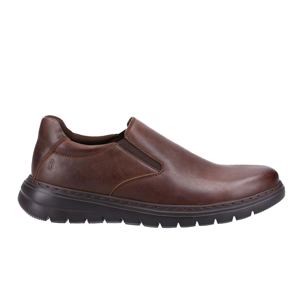 Hush Puppies Mens Trent Leather Casual Shoes