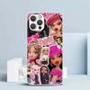 Lovely Bratz Doll Soft Cover for iPhone 16 17 Air 15 14 Pro Max 16E Phone Case 13 Mini 12 11 7 SE 8 Print Pattern Fit Cases 16 1