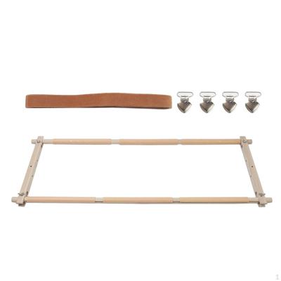Telaio da Ricamo Cucito Lavori a Mano Punto Croce Supporto a Scorrimento Strumenti Quilt