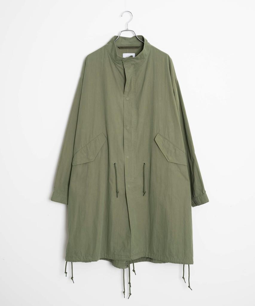WEGO Unisex Mod Kabát do chladného počasí Dlouhý Vojenský Nadměrný Volný Střih Khaki Pánský Kabát, Svrchní oděv, Oblečení, Kabát, Styl, Silueta, Střih, Podzimní/Zimní Oblečení,