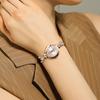 Women Wrist Elegant Watches Ladies Bracelet Rhinestones Analog Quartz Watch Womens Crystal Small Dial Watch