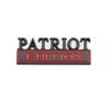 1Pc 3D Metal Patriot Edition Logo Car Front Grille Badge Side Fender Rear Trunk Emblem Sticker Decal