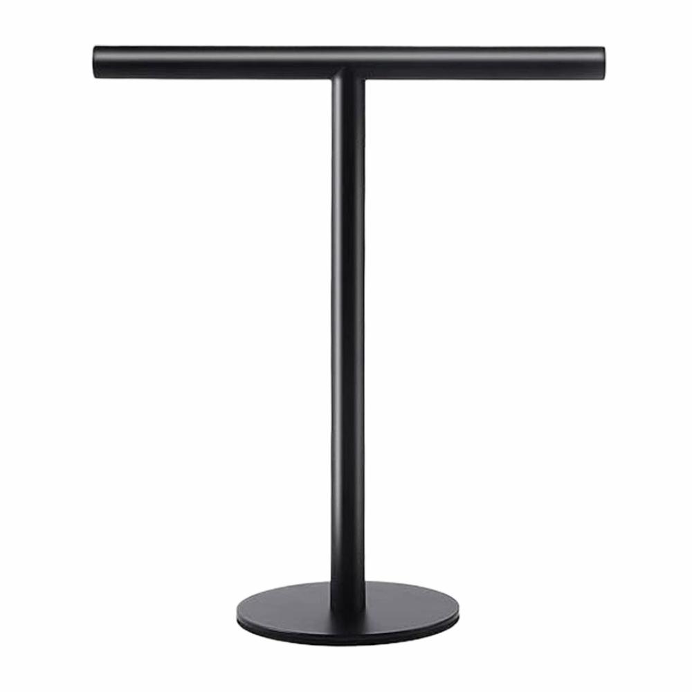 Stainless Steel Towel Rack Free Standing T-Shape Towel Bar Rack Bath Towel Bar Stand For Bathroom Kitchen Vanity Countertop
