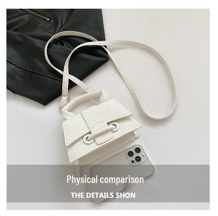 2024 Girlish Mini Handbag: New Spring-Summer Crossbody Coin Purse, Hot-Selling Square Bag for Women