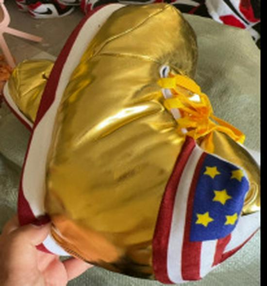 Unisex Plüschfell Winter Hausschuhe mit lustigem Kokosnuss-Design