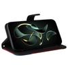 For Xiaomi 13T Pro/13T/Redmi K60 Ultra Case Three-color Splicing Leather Wallet Cover Stand Phone Shell with Strap