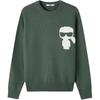 KARL LAGERFELD Sweater Men's Gift Box Set Green 1K1D70202415202