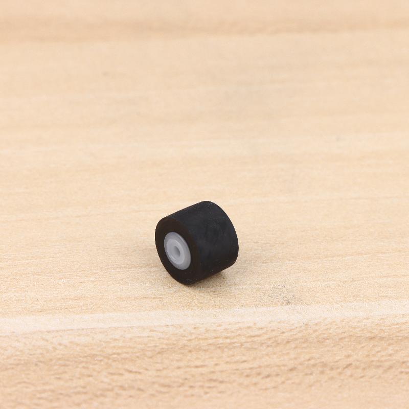 2Pcs 10.5X7.2X6.5X2Mm Rubber Pressure Roller For Tape Recorder Cassette Player Walkman Pressure Recorder Player Accessories