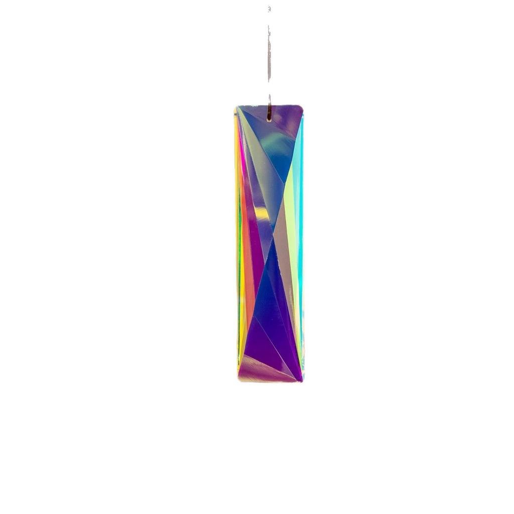 AB Shiny Colorful Crystal Multi-faceted Prism Pendant, Sun Catcher, Light Catcher, Rainbow-making Hanging Decoration