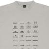 Balenciaga T Shirt Loose Fit Unisex Gray 712398TNVQ71342